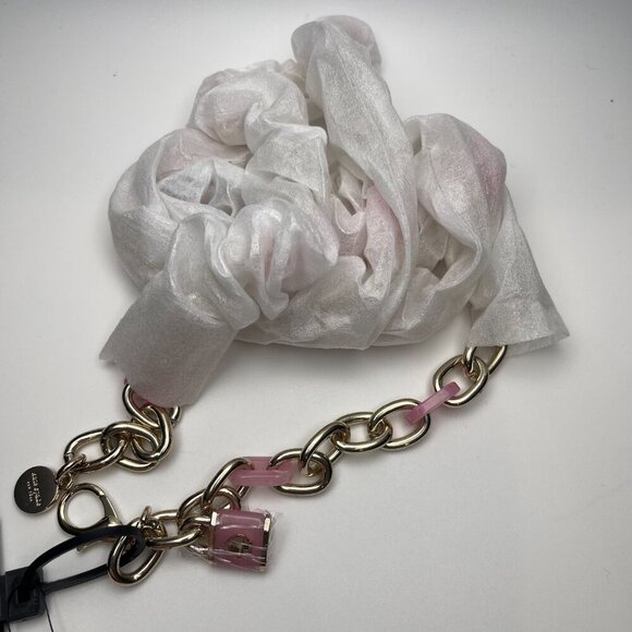 Kate Spade Lock & Spade Chain Link Belt, L/XL - NWT - Picture 5 of 7